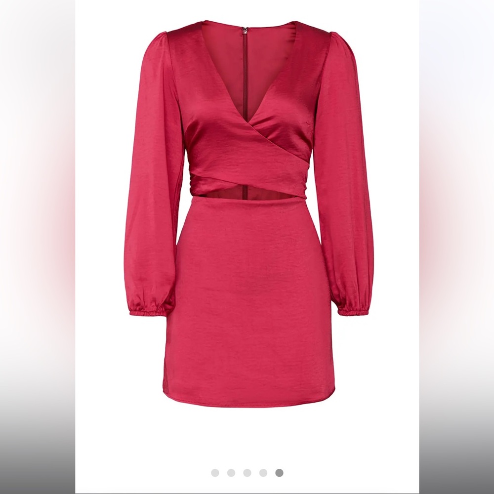 NWT STYLESTALKER RUBY SATIN DRESS - Picture 3 of 6
